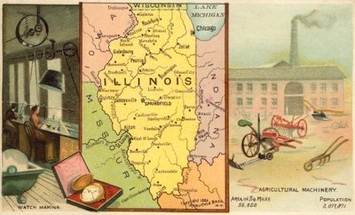 Illinois, États-Unis - American School